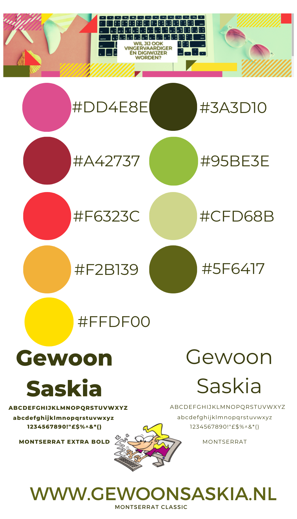 www.GewoonJufSaskia.nl